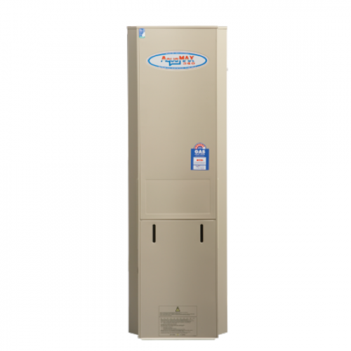 Aquamax 340 Gas Stainless Steel Water Heater with 12 Yr Warranty