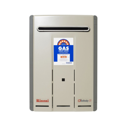 Rinnai Infinity 26 Touch Wireless Controlled Continuous Hot Water