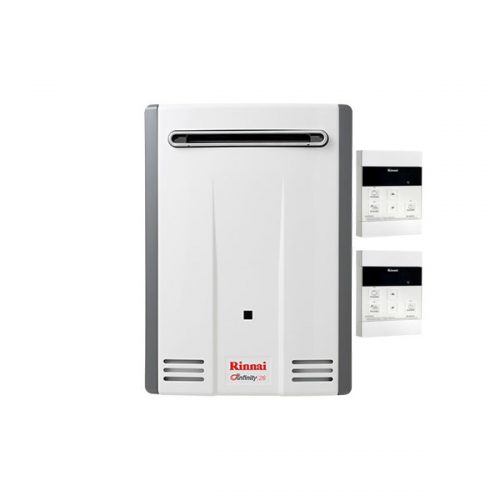 Rinnai Infinity K26 Continuous Flow Hot Water with 2 Controllers - EXTENDED 5 YEAR WARRANTY